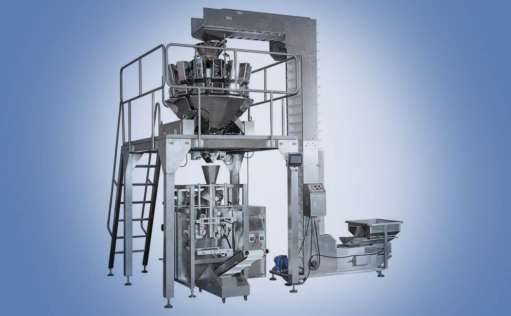 Automatic vffs sachet packing machine